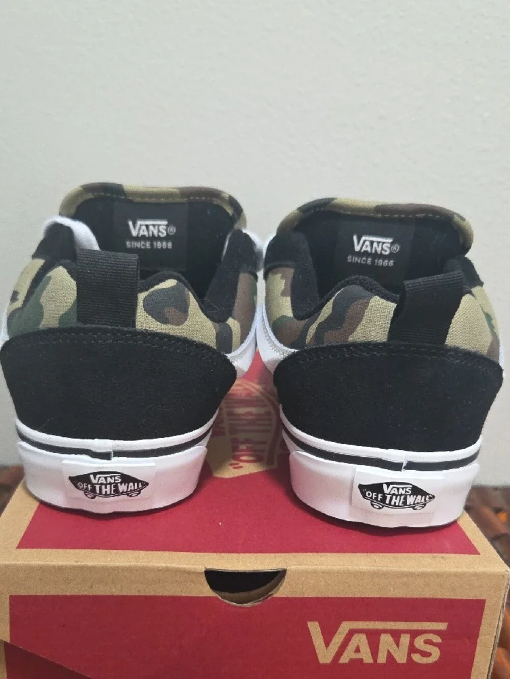 Vans Kids Camo KNU SKOOL SNEAKERS